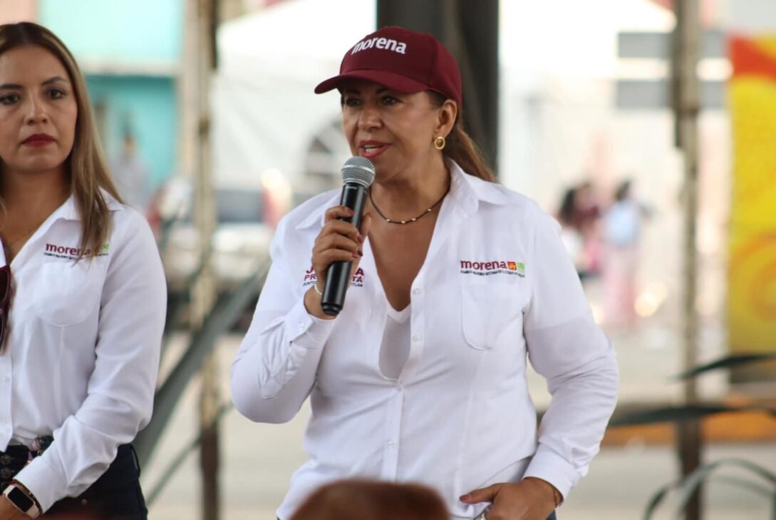 De ganar la elección, en Cuautitlán se habilitará el primer hospital veterinario público, anunció la  candidata a la presidencia municipal por la coalición “Sigamos haciendo historia en el Estado de México, Juanita Carrillo Luna. FOTO: Especial