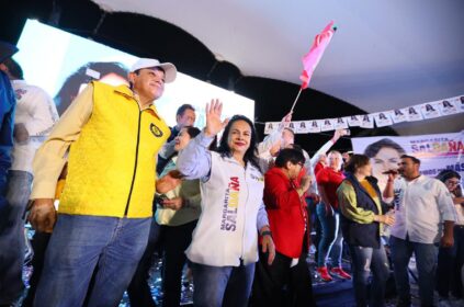 Margarita Saldaña Hernández: "El voto es libre y secreto, no se dejen intimidar" FOTO: Especial