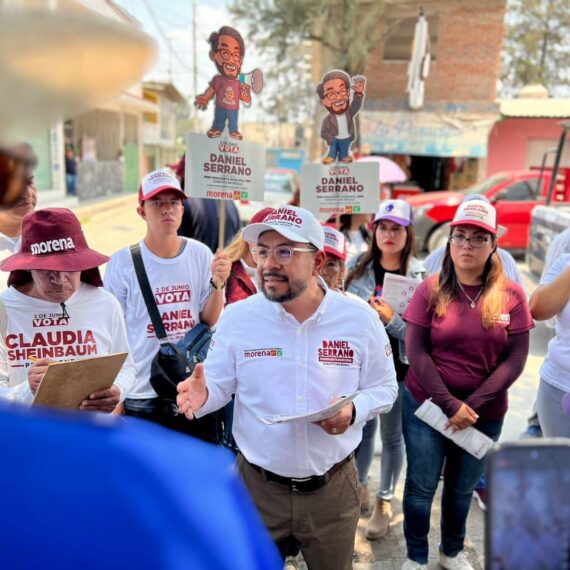 Daniel Serrano, dio a conocer que en su calidad de candidato a la presidencia municipal de Cuautitlán Izcalli pidió al Instituto Electoral del Estado de México la celebración de un debate con la candidata del "PRIAN". FOTO: Especial