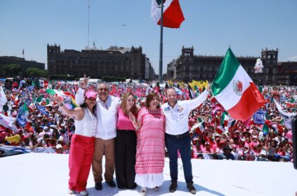 Santiago Taboada, candidato a la Jefatura de Gobierno de la Ciudad de México por el PRI, PAN y PRD se consideró aspiracionista y prometió hacer de la capital mexicana el mejor lugar para vivir. FOTO: Especial