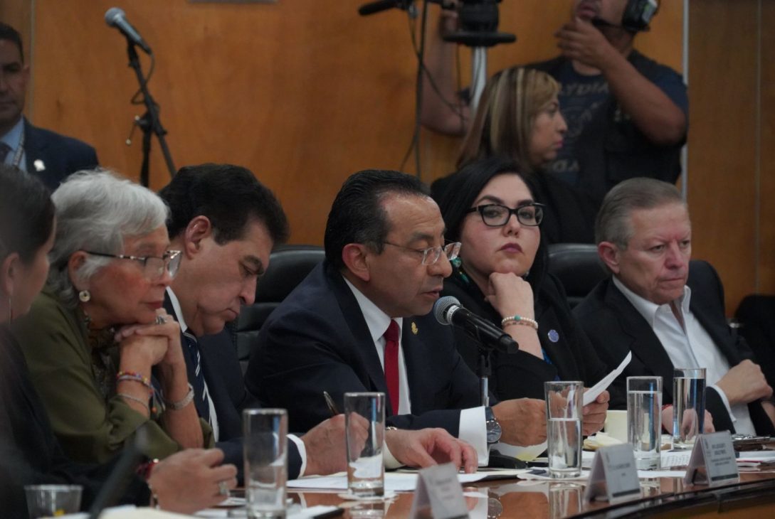 El presidente del Tribunal Superior de Justicia de la Ciudad de México (TSJCDMX), Rafael Guerra Álvarez se convirtió en un defensor oficioso de la reforma al Poder Judicial Federal que promueve la virtual presidenta electa, Claudia Sheinbaum, quien lo impulsó para llegar al cargo que ostenta desde 2019. FOTO: Archivo TSJCDMX